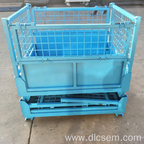 Foldable Steel Wire Mesh Container